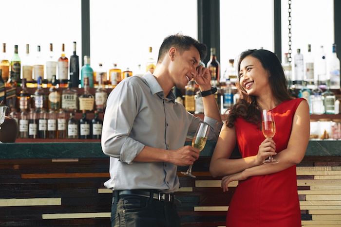 Asian couple
