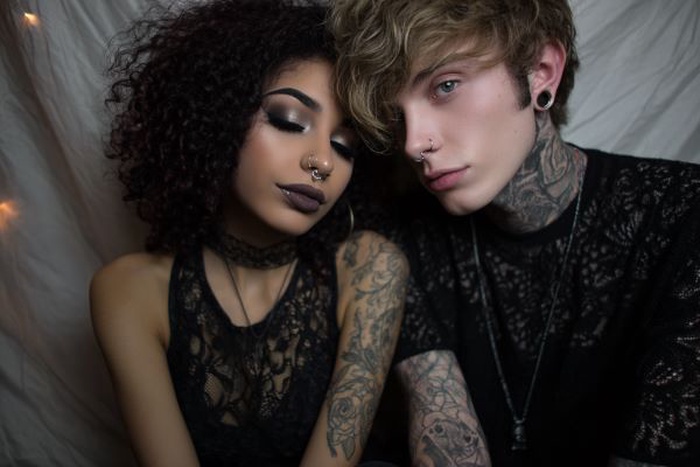 Bisexual couple