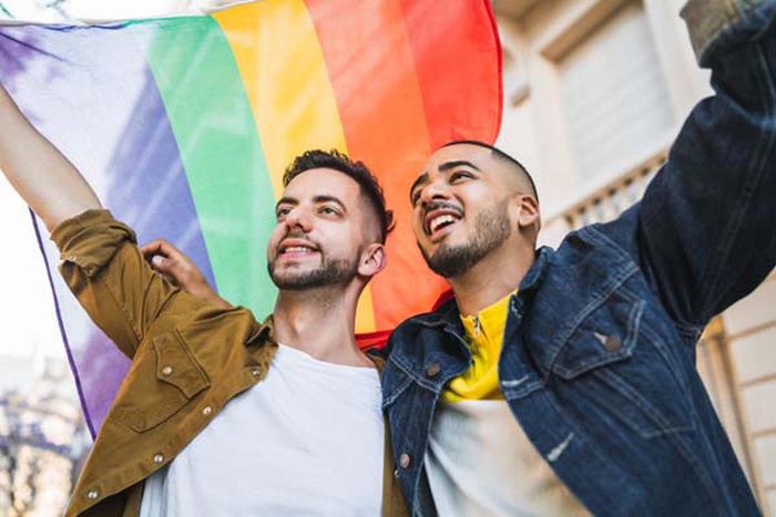San Antonio gay couple