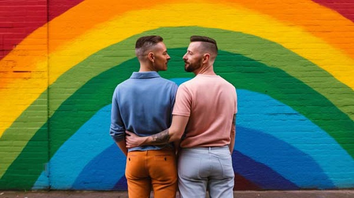 gay men in Manhattan